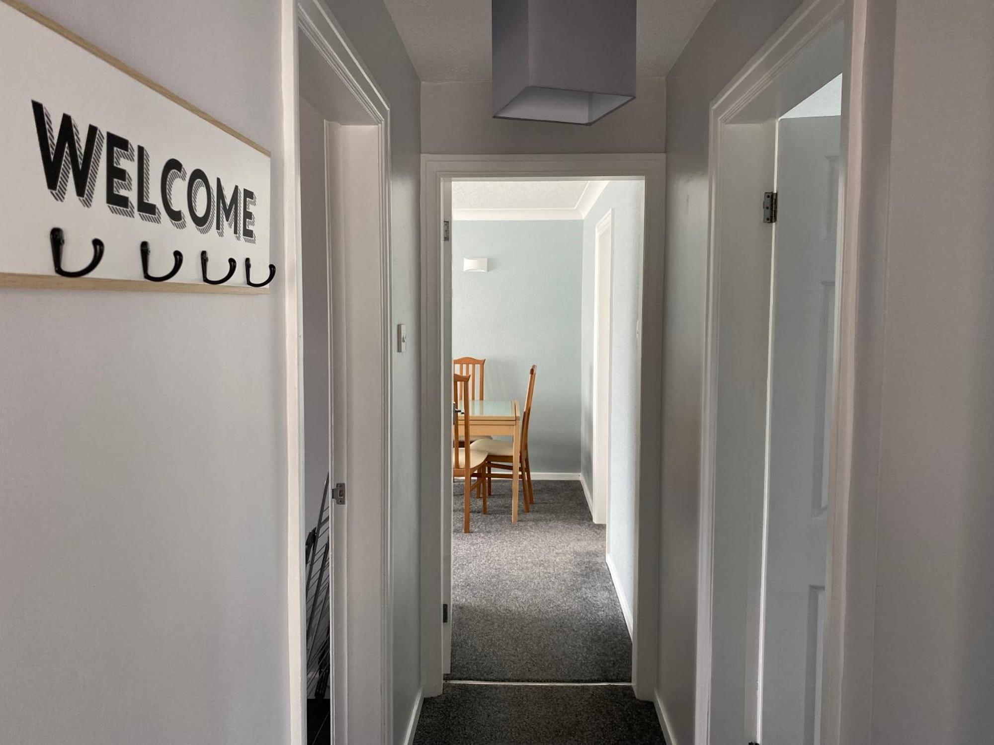Quiet Ground Floor Apartment With Parking Morecambe Buitenkant foto